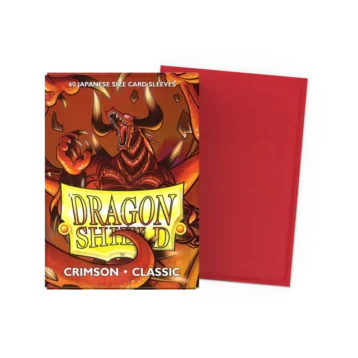 Dragon Shield Crimson - Classic Sleeves - Japanese Size
