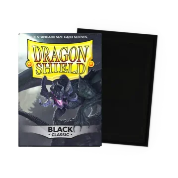 Dragon Shield Black Classic card sleeves