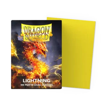 Dragon Shield Lightning Matte Dual card sleeves