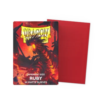 Ruby Matte Dragon Shield JS