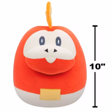 Pokémon Squishmallows Fuecoco Plush 10" inches