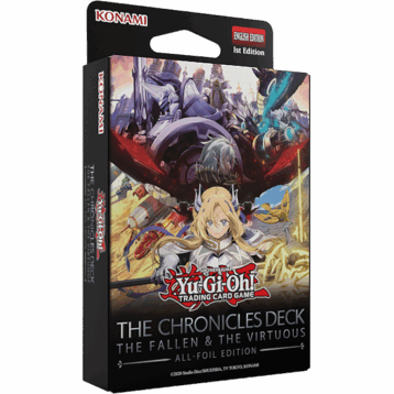 Yu-Gi-Oh! The Chronicles Deck: The Fallen & The Virtuous All-Foil Edition 3Kitties Belize
