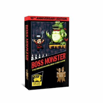 Boss Monster 10th Anniversary Edition box and components