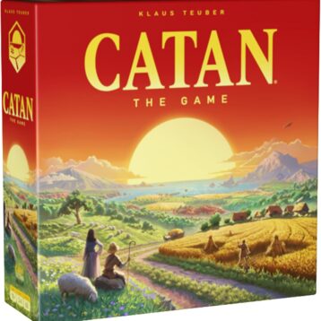CATAN The Game English Edition box and board setup available at 3Kitties Belize