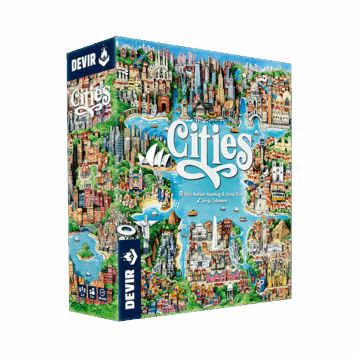 Cities Board Game - English Edition