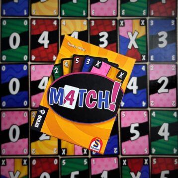 MATCH Multilanguage Edition card game showing colorful cards and symbols, available at 3Kitties Belize