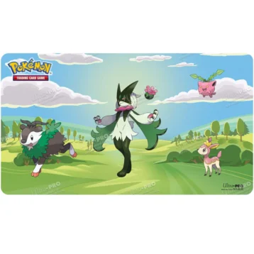 Ultra Pro Morning Meadow Playmat for Pokémon with floral design
