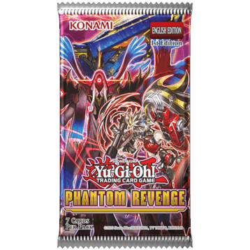 Phantom Revenge Yu-Gi-Oh booster set packaging