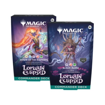 Magic the Gathering Lorwyn Eclipsed Commander Deck box