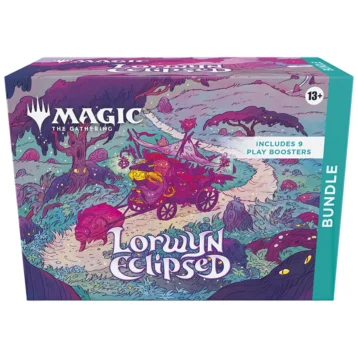 Magic the Gathering Lorwyn Eclipsed Bundle box and contents