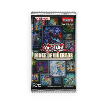 Maze of Muertos Yu-Gi-Oh booster display packaging