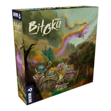 Bitoku Board Game English Spanish Strategic Eurogame