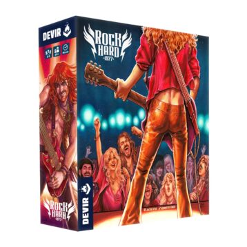 Rock Hard 1977 English Board Game rock band strategy game