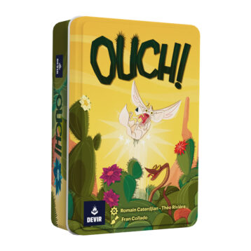 Ouch Tin English Card Game