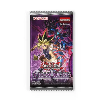 Yu-Gi-Oh Chaos Origins Booster Box sealed product with packs and cards