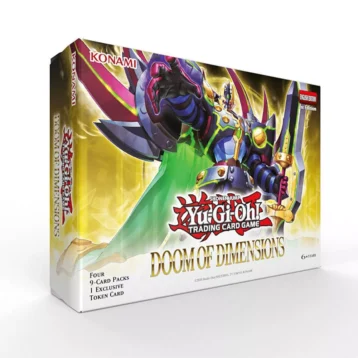 Yu-Gi-Oh! TCG Doom of Dimensions Token Box