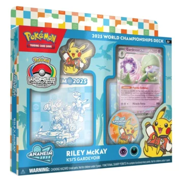 Pokémon TCG 2025 Pokémon World Championships Deck complete set with accessories