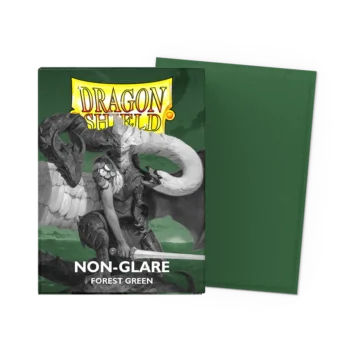 Forest Green Matte Non-Glare Sleeves Standard green card sleeves