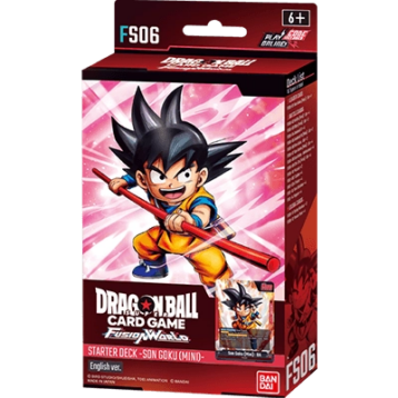 Dragon Ball Super Card Game Son Goku Mini Starter Deck FS06 with DAIMA characters and booster pack