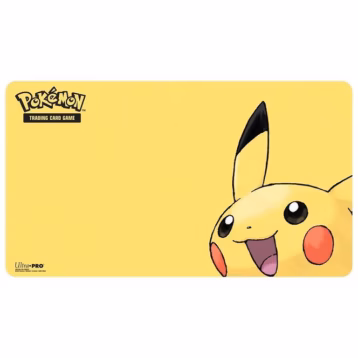 Ultra Pro Pikachu Playmat for Pokemon with vibrant artwork and non-slip base