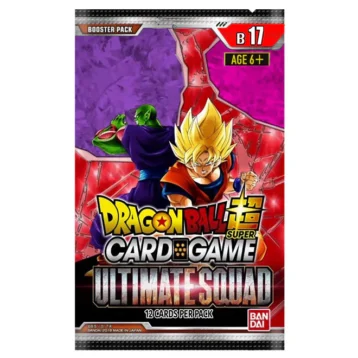 Dragon Ball Super Card Game Ultimate Squad DBS-B17 booster pack artwork