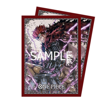 One Piece Card Sleeves Assortment 9 Eustass Captain Kid 70 Pack Bandai