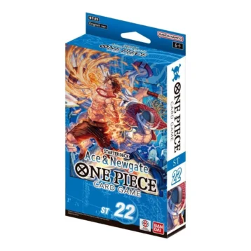 One Piece Card Game Ace Newgate Starter Deck ST-22 with Whitebeard Pirates cards
