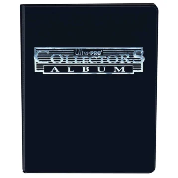 Ultra Pro 9 Pocket Black Collectors Portfolio for trading card collections