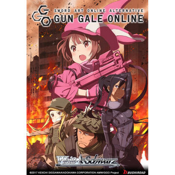 Weiss Schwarz SAO Alternative Gun Gale Online Reprint Booster Pack English Edition