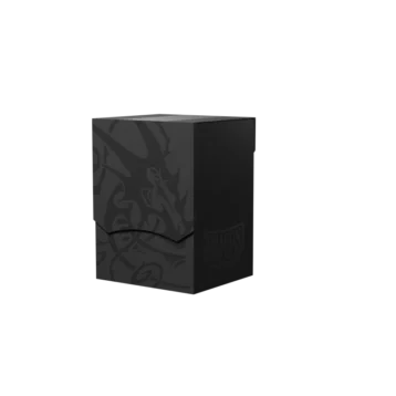 Dragon Shield Deck Shell Shadow Black compact deck box for trading card games