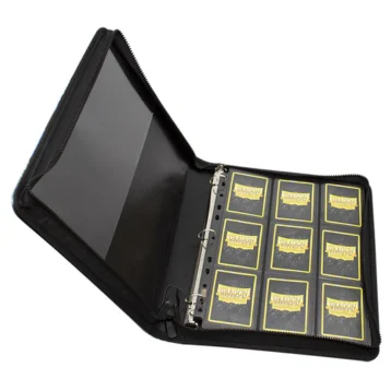 Card Codex Zipster Binder Regular Iron Grey premium trading card binder with zipper closure
