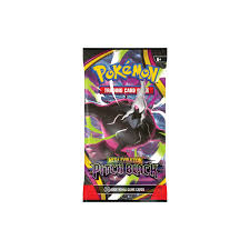 Pokémon TCG Mega Evolution Pitch Black Booster Pack featuring Mega Darkrai ex and Mega Zeraora ex