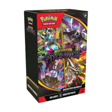 Pokémon TCG Mega Evolution Pitch Black Booster Bundle with 6 booster packs