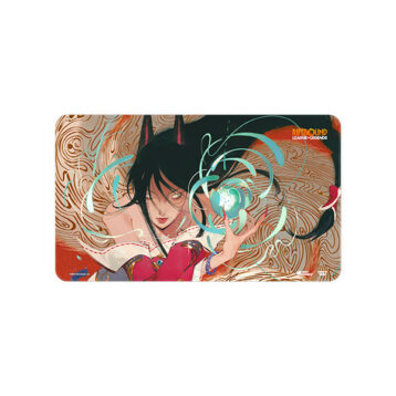 Riftbound Origins Ahri Playmat featuring official champion artwork