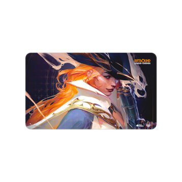 Riftbound Origins Miss Fortune Playmat featuring official champion artwork