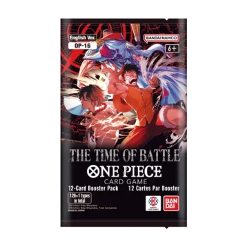 One Piece TCG Booster Pack OP-16 featuring Paramount War characters and new Leaders