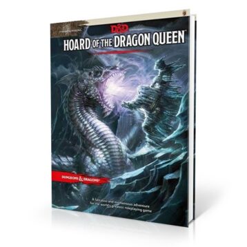 Hoard of the Dragon Queen Dungeons & Dragons Fifth Edition hardcover adventure book for Levels 1–8